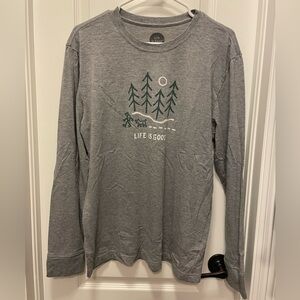 Long Sleeve Life is Good Tee